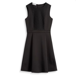 Loreen Crochet Detail Knit Dress